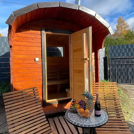 Wellness Auszeit Mit Aussensauna, Hunde Willkommen 度假居 苏尔